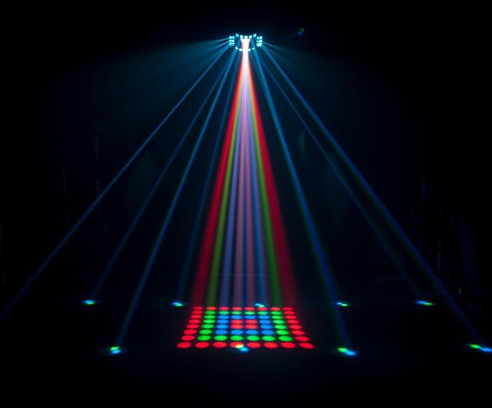CHAUVET Cubix 2.0 | Multicolored LED Centerpiece & Derby Effect | agiprodj