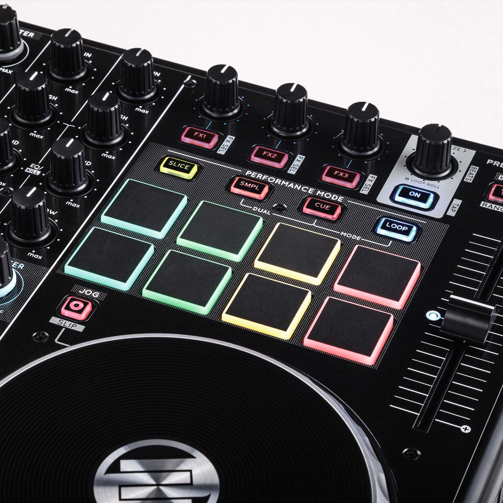 RELOOP Terminal Mix 8 | 4-Ch Serato DJ Performance Pad Controller ...