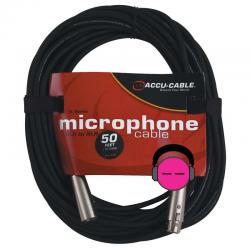 Accu-Cable XL-50 XLR Microphone Cable 50Ft