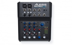 ALESIS MULTIMIX 4 USB FX Four-Channel Mixer with Effects and USB Audio Interface
