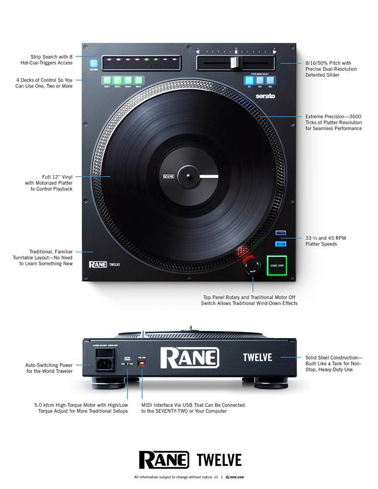 Rane 12 DJ Control System