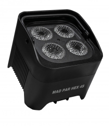 JMAZ Lighting MAD PAR HEX 4S Battery-Powered LED Par Light