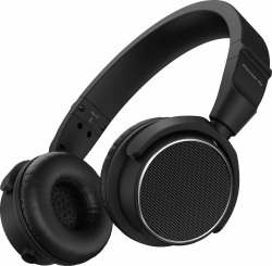 Pioneer DJ HDJ-S7-K Professional On-Ear DJ Headphones - Black