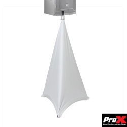 ProX X-SP2SC-W Two-Sided Speaker and Lighting Stand Cover Scrim - White