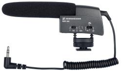 Sennheiser MKE 400 Small Shot Gun Microphone for Video Camera