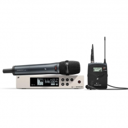 Sennheiser EW 100 G4-ME2 835-S-G Wireless Lavalier-Vocal Combo Set