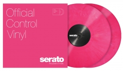 Serato Pressings SCV-PS-PNK-OV Performance Series Pink Vinyl - Pair
