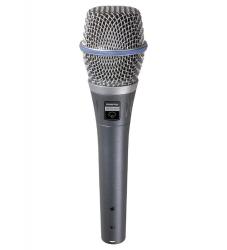 Shure BETA 87A Supercardioid Condenser Handheld Vocal Microphone