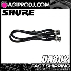 Shure UA802 2' UHF Coaxial Antenna Cable RG58C/U