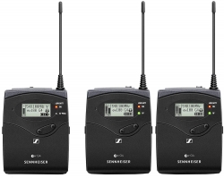 Sennheiser Wireless Speaker System 5 - One Bodypack Transmitter, Two Portable Receivers