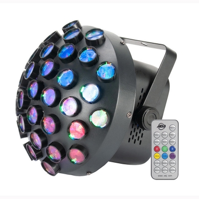 AMERICAN DJ ADJ Contour Modern LED Mirror Ball Effect with Multi-colored Beams