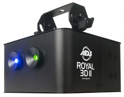 AMERICAN DJ Royal 3D II Blue & Green Laser Effect