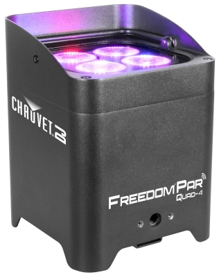 CHAUVET DJ FREEDOM PAR QUAD-4 Battery-Powered RGBA LED Par with Wireless DMX