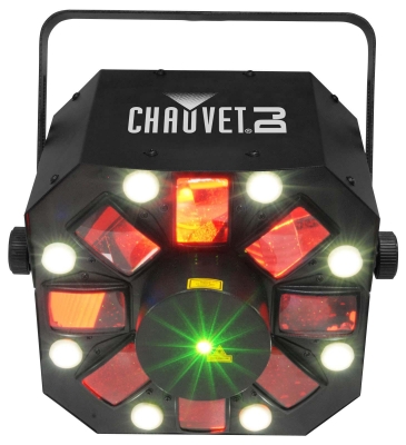 Chauvet DJ SWARM 5 FX RGBAW Rotating Derby with Strobe and Laser
