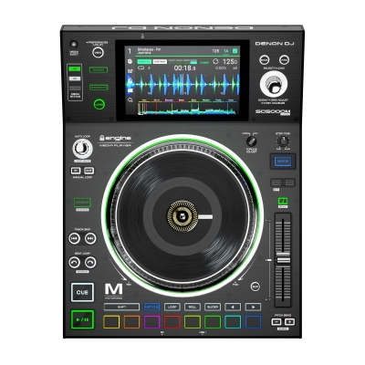 DENON DJ SC5000M Prime Professional DJ Media Player with Motorized Platter and 7" Multi-Touch Display