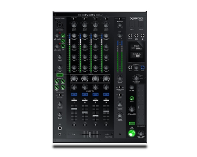 DENON DJ X1800 PRIME Professional 4 Channel DJ Club Mixer w/ built in FX & Smart HUB