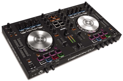 DENON DJ MC4000 2-Deck Controller for Serato DJ Intro - TRAKTOR 2 - Virtual DJ 8