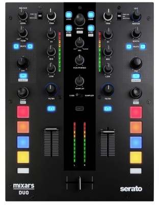 MIXARS DUO MKII 2-Channel DJ Mixer for Serato DJ - BLOWOUT