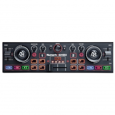 NUMARK DJ2GO2 2-Channel USB DJ Software Controller with Audio Interface