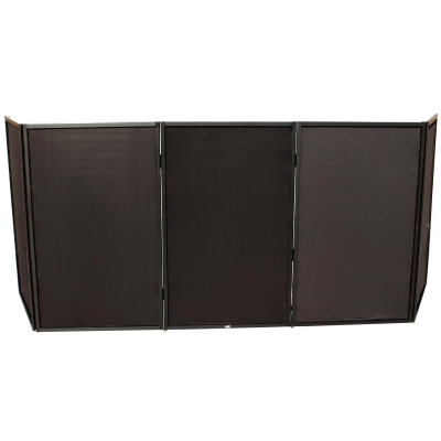 ProX DIRECT XF-5X3048B 5-Panel Pro DJ Facade with Black Frame