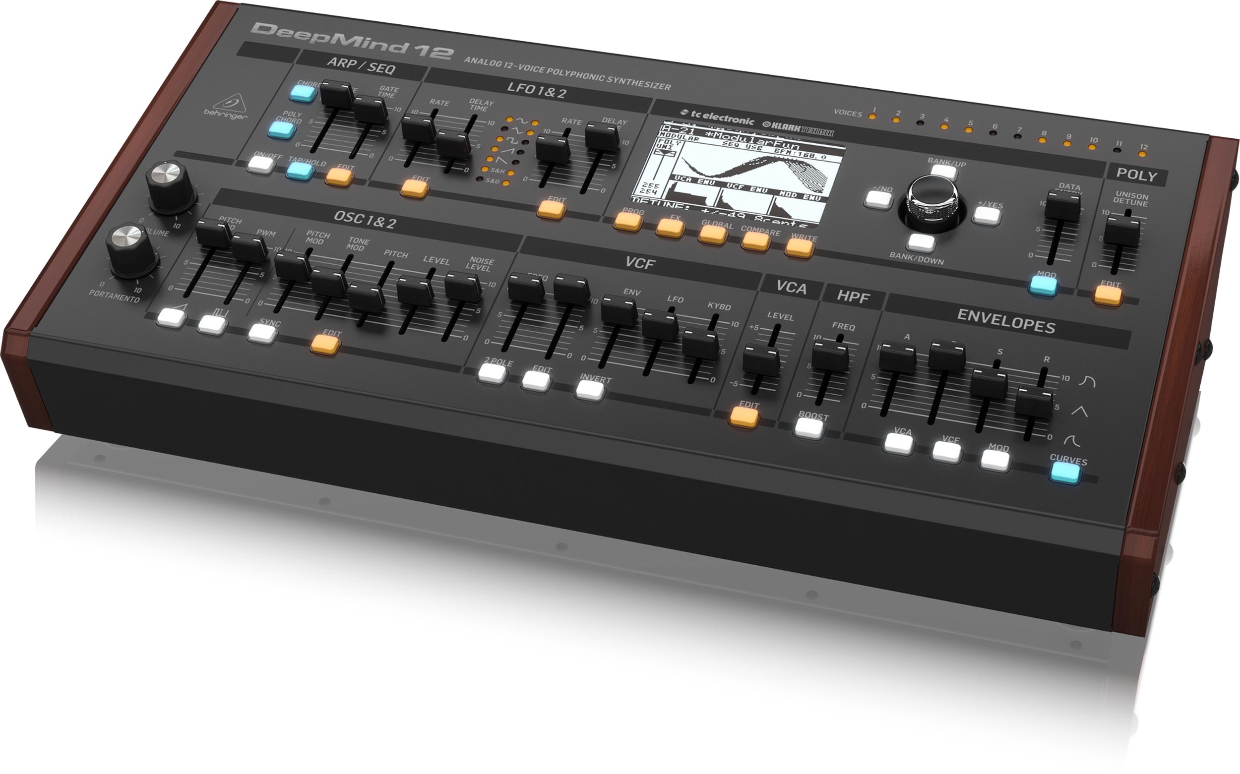 BEHRINGER DEEPMIND 12D True Analog 12Voice Polyphonic Desktop