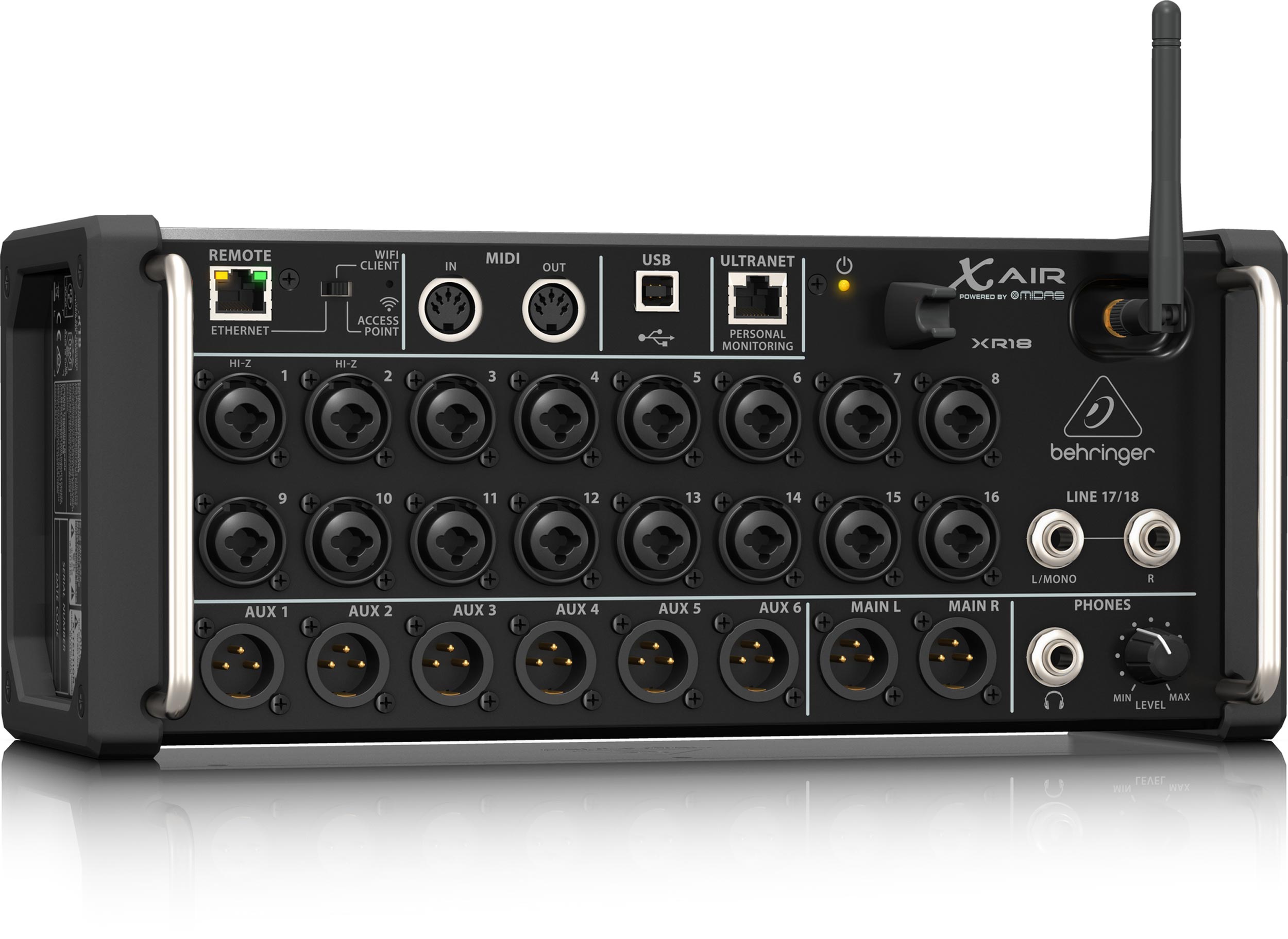 BEHRINGER X AIR XR18 18 Channel 12 Bus Digital Mixer for iPad Android BEHRINGER X AIR XR18 18 Channel 12 Bus Digital Mixer for iPad Android