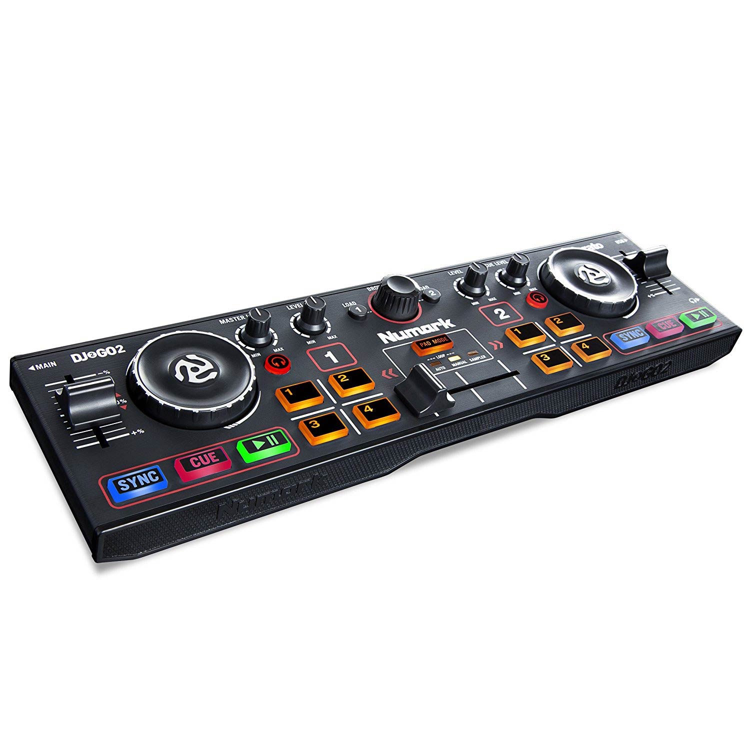 numark 2 channel usb dj controller