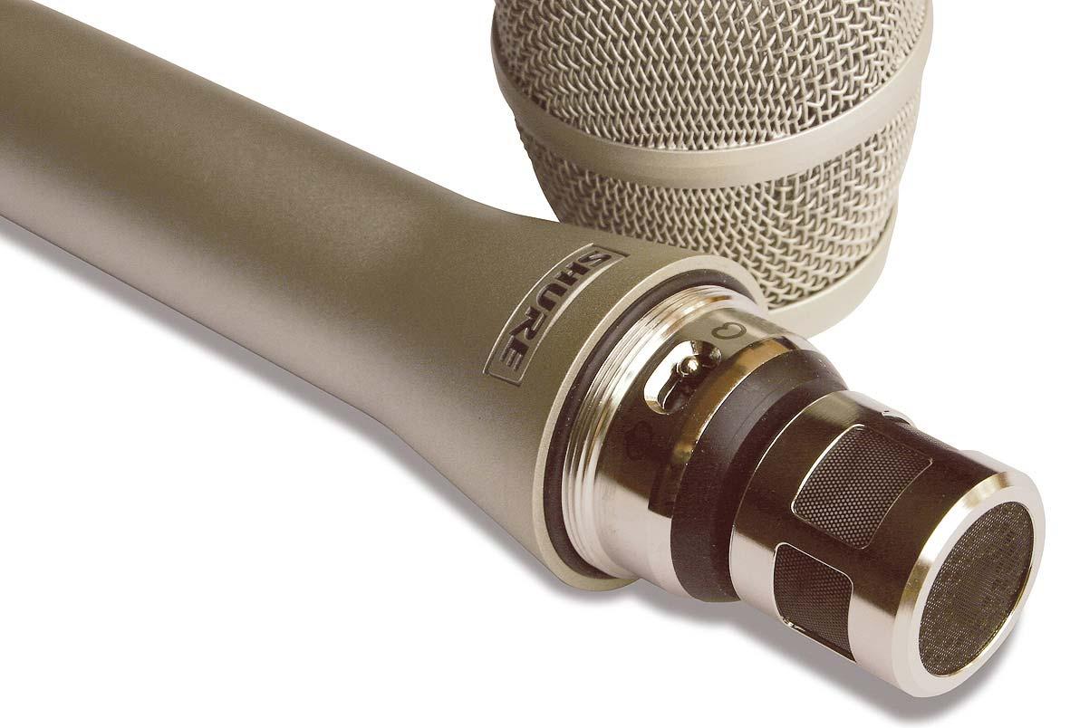 SHURE KSM9 | Dual-Pattern Handheld Microphone - Champagne | agiprodj