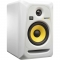 krk rp6g3w na white studio monitor angle