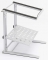 magma traveler sub tray with laptop stand silver mga75925