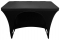 odyssey spatbl4blk 4 foot black dj table scrim 1