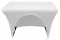 odyssey spatbl4wht 4 foot white dj table scrim 1