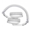 rcf iconica angel white supra aural headphones fold