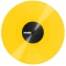 serato control vinyl yellow record