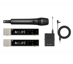 SENNHEISER EW-D ME2 835-S 2 Receiver 1 Handheld 835-S 1 Bodypack ME2 Transmitter Combo Q1-6