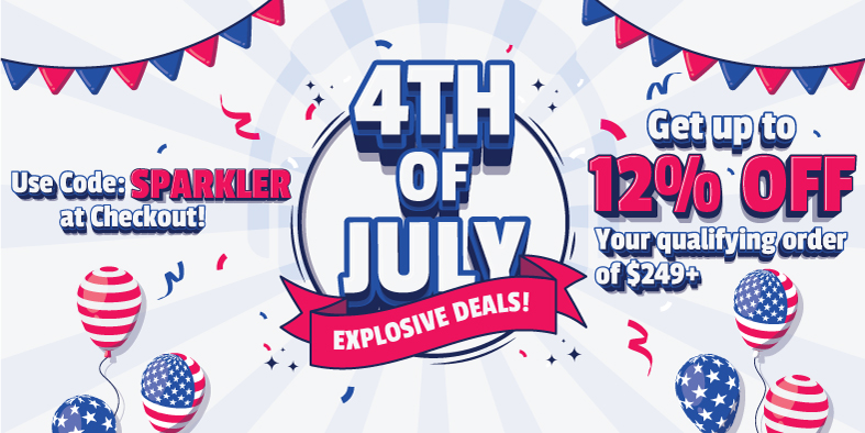 4th of July New DJ Gear Explosive Deals