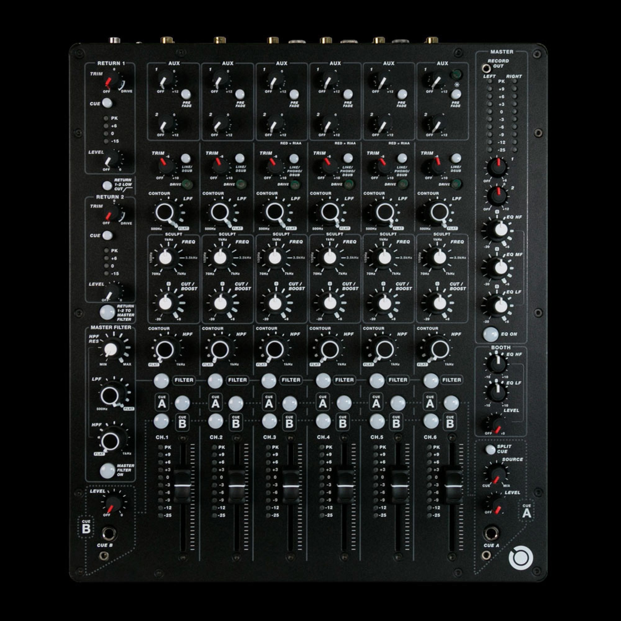 ALLEN & HEATH PLAY differently MODEL 1 6 Channel Premium Analogue DJ Mixer agiprodj