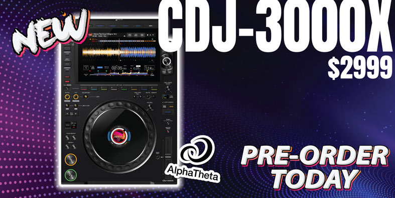 AlphaTheta CDJ-3000X