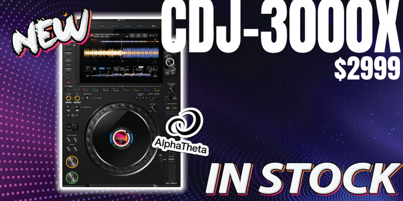 AlphaTheta CDJ-3000X