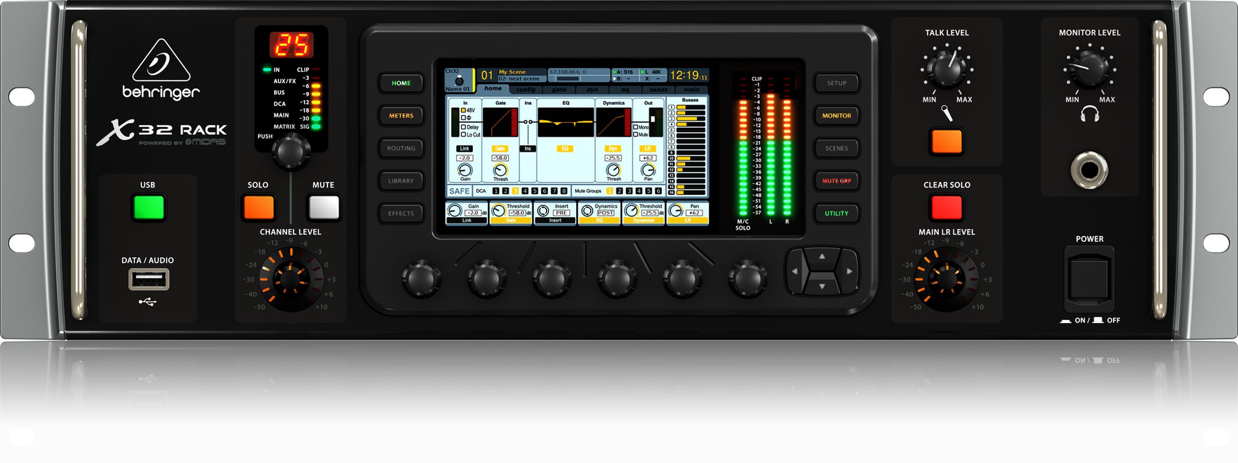 BEHRINGER X32 RACK 40Input 25Bus Digital Rack Mixer agiprodj