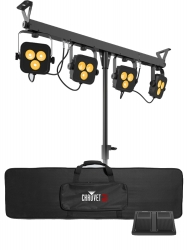 Chauvet DJ 4BAR LT QUADBT Wash Light Effect System with Bluetooth