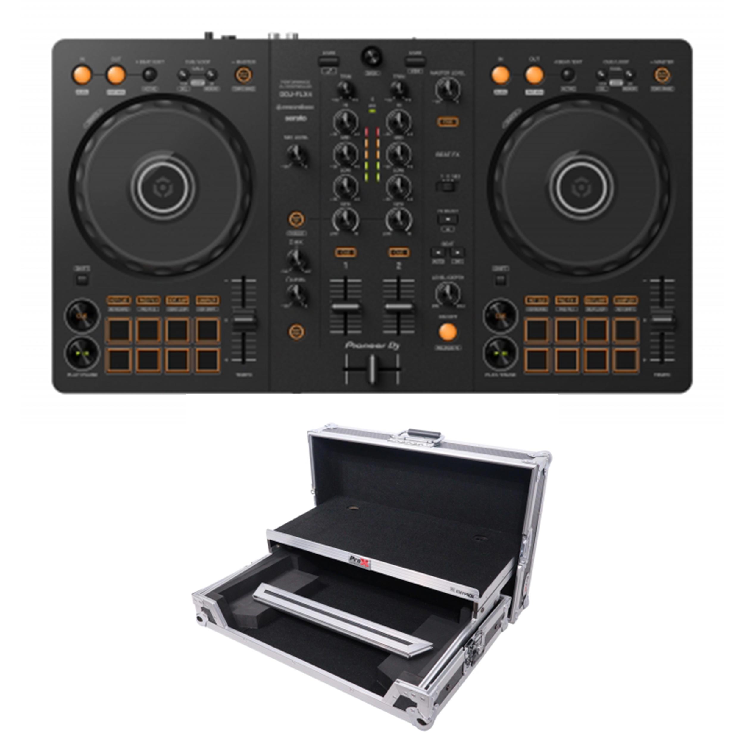 Connecting the Pioneer DJ DDJ-FLX4 to your mobile device