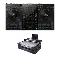 Pioneer DJ DDJFLX10 DJ Controller with ProX XS-DDJFLX10 WLTBL Case Bundle