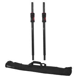 Gator FRAMEWORKS ID Two Speaker Sub Poles with Piston Driven Height Adjustment - PAIR GFW-ID-SPKR-SPSET