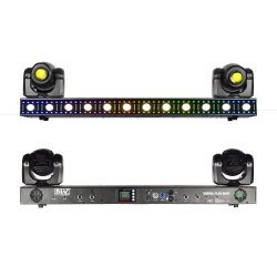 JMAZ Versa Flex Bar Modular LED FX Bar Lighting System with 2 x 25W Moving Heads