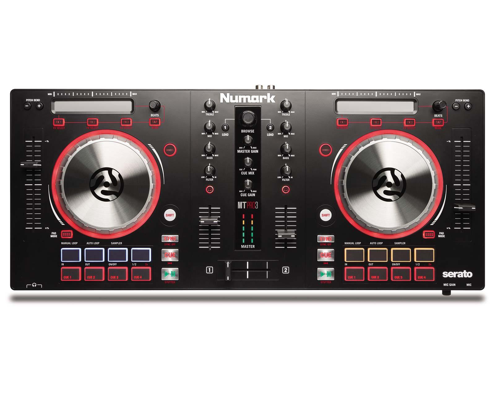 NUMARK MIXTRACK PRO 3 | All-In-One Controller for Serato DJ | agiprodj