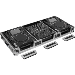 Odyssey FZ12CDJWXD Universal CD Digital Media Player DJ Coffin with Wheels Extra Deep