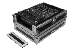 Odyssey FZ12MIXXD 12" Universal DJ Mixer Case with Extra Deep Rear Cable Compartment