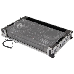 Odyssey FZDDJFLX10CW 1U Flight Case with Corner Wheels