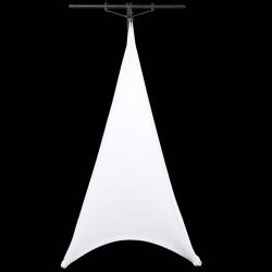 Odyssey SPATRI4WHT Scrim Werks 70" x 96" Triangular Designer Stretch Scrim - White
